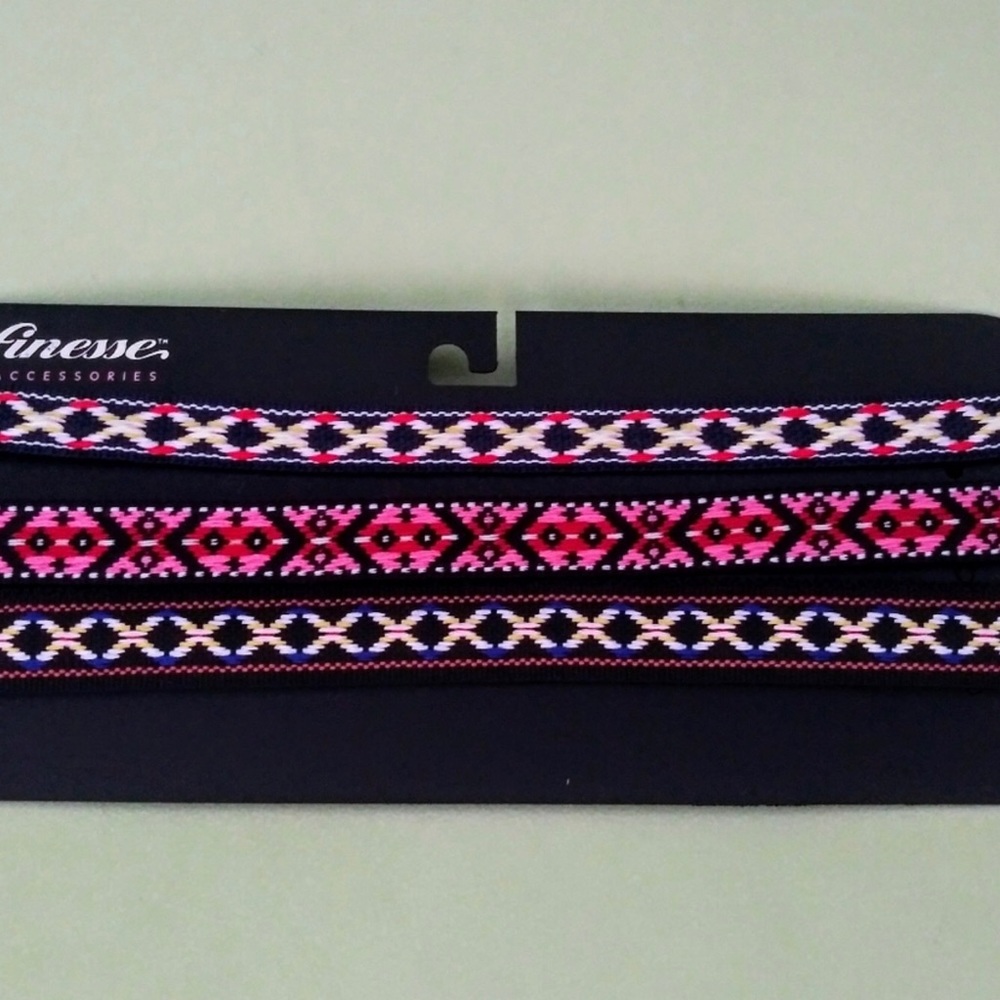 🌞3/$18🌞NWT Set of 3 braided choker necklaces